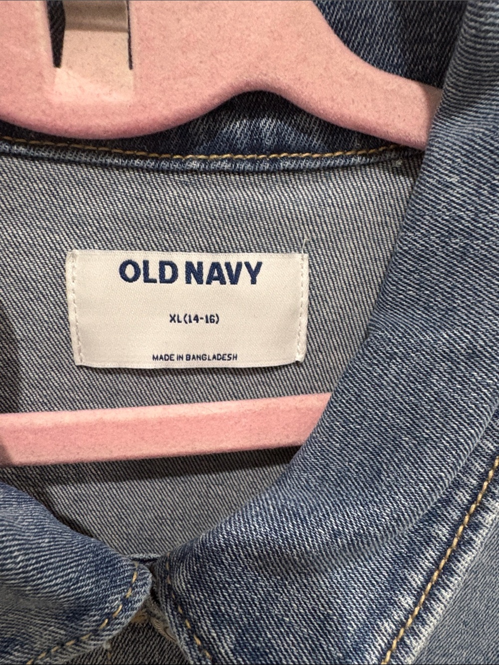Old Navy Light Blue Denim Jacket - Picture 2 of 3